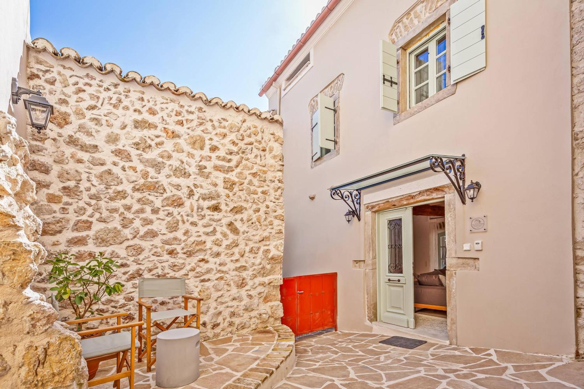 Courtyard Cottage Corfu Lákones Zewnętrze zdjęcie