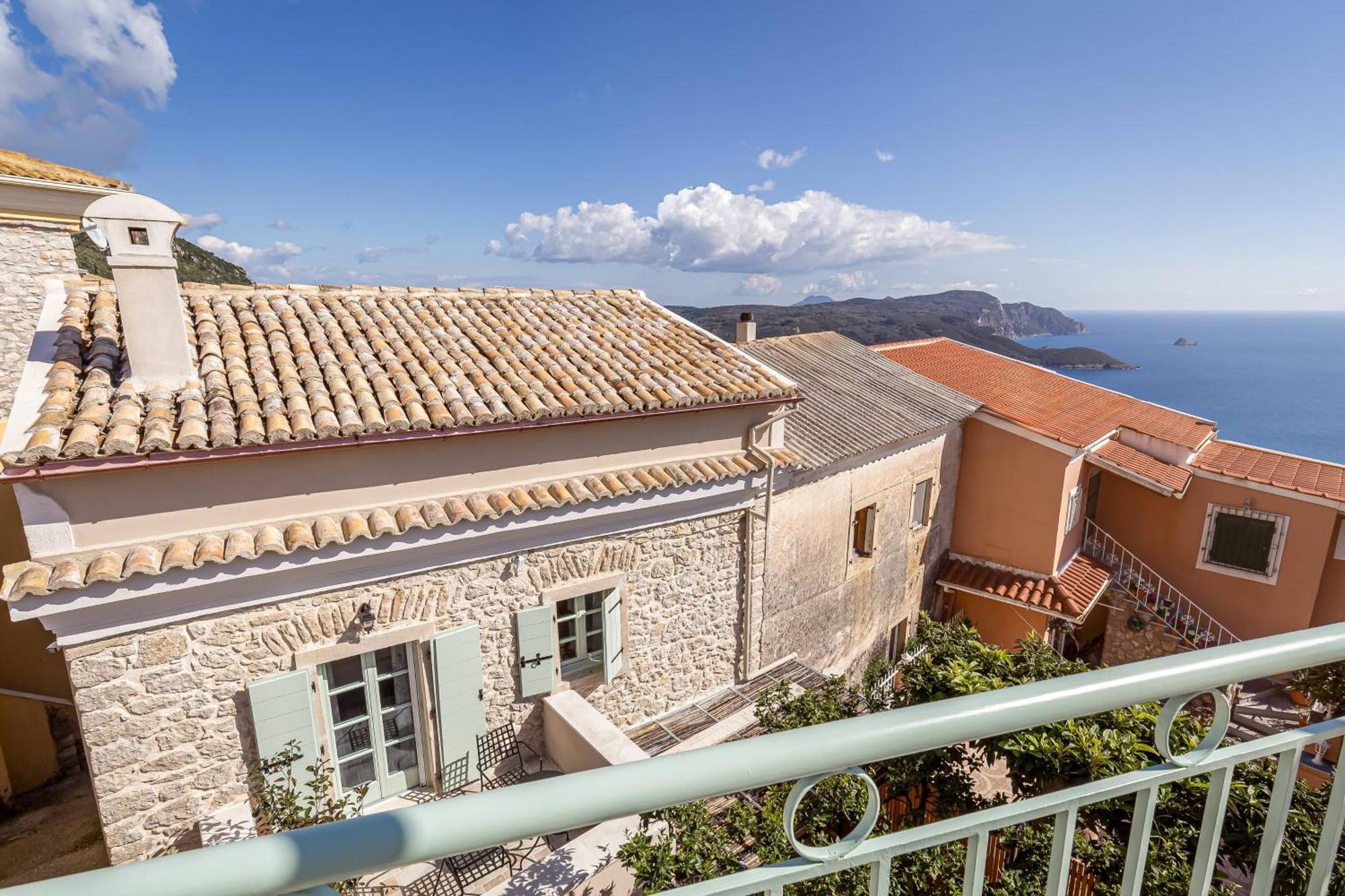Courtyard Cottage Corfu Lákones Zewnętrze zdjęcie