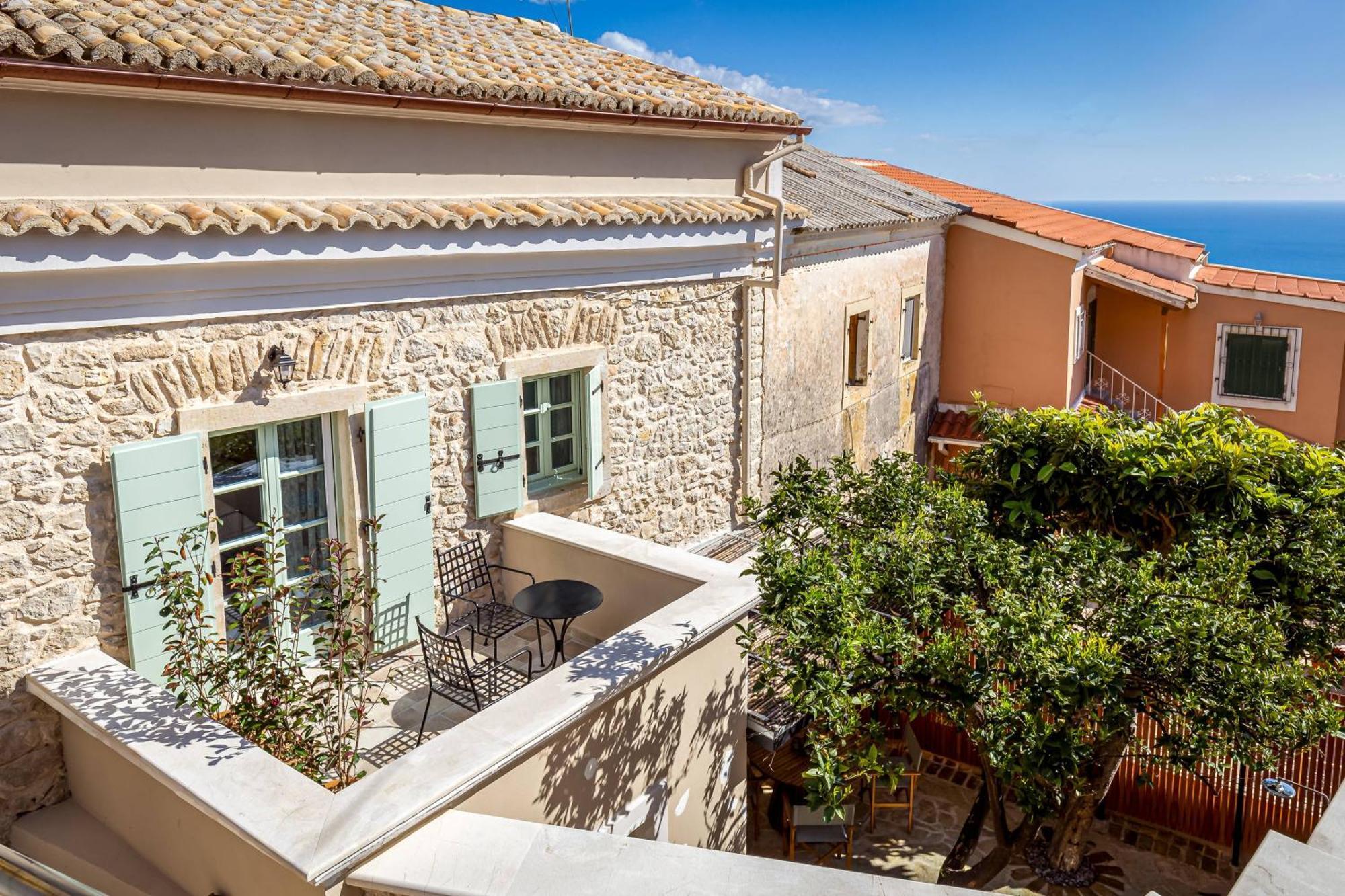 Courtyard Cottage Corfu Lákones Zewnętrze zdjęcie