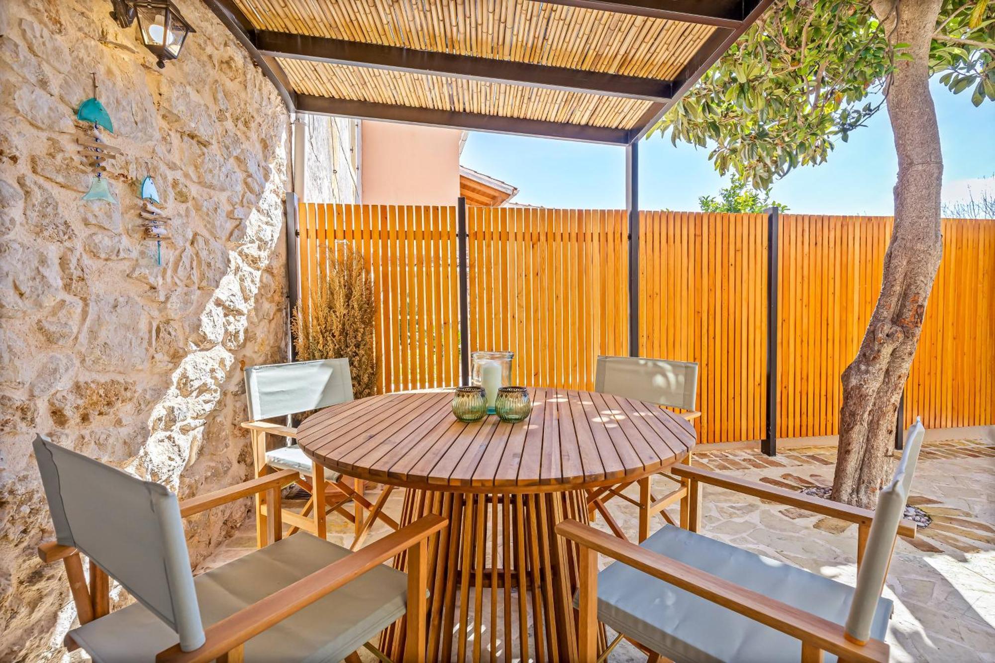 Courtyard Cottage Corfu Lákones Zewnętrze zdjęcie