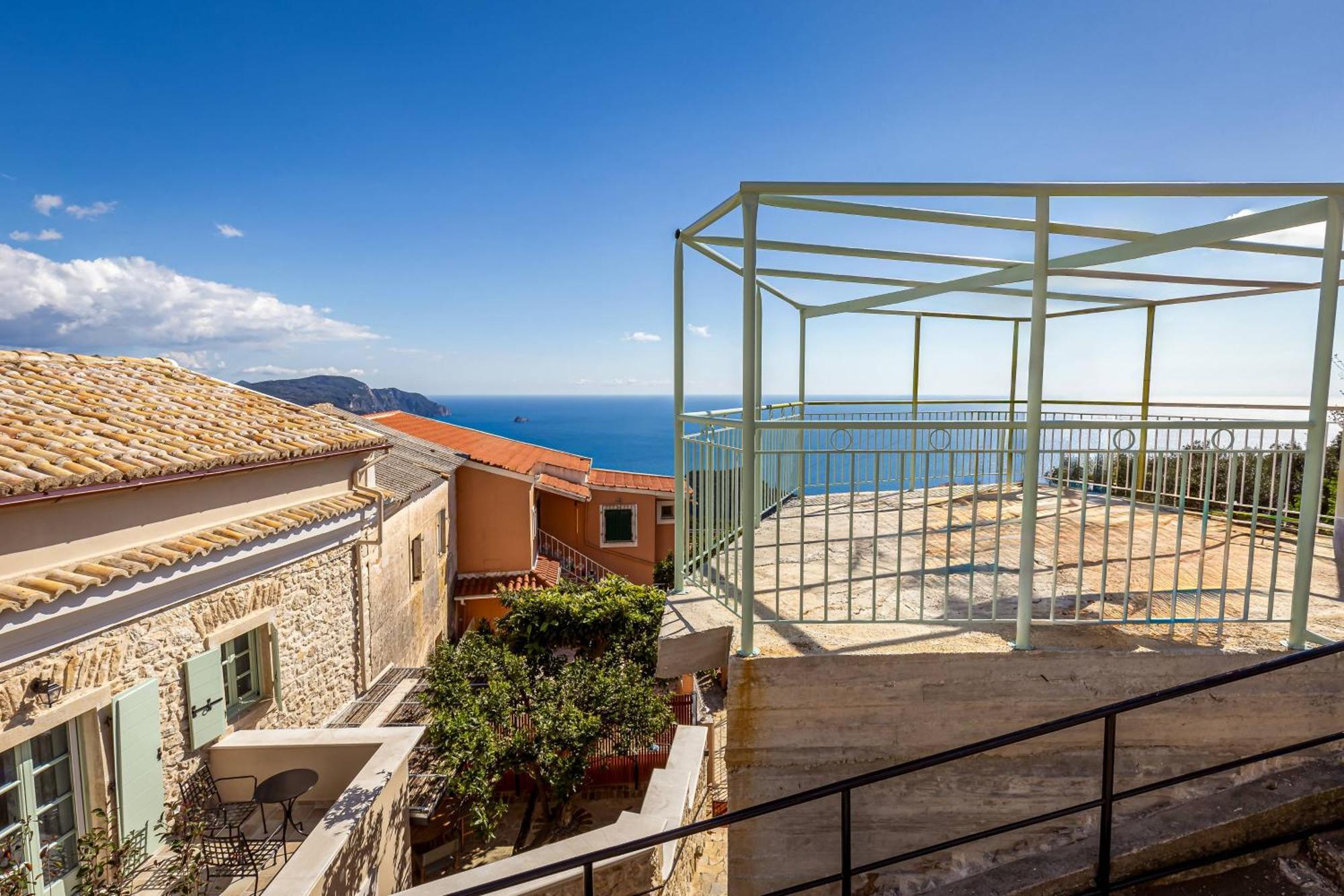 Courtyard Cottage Corfu Lákones Zewnętrze zdjęcie