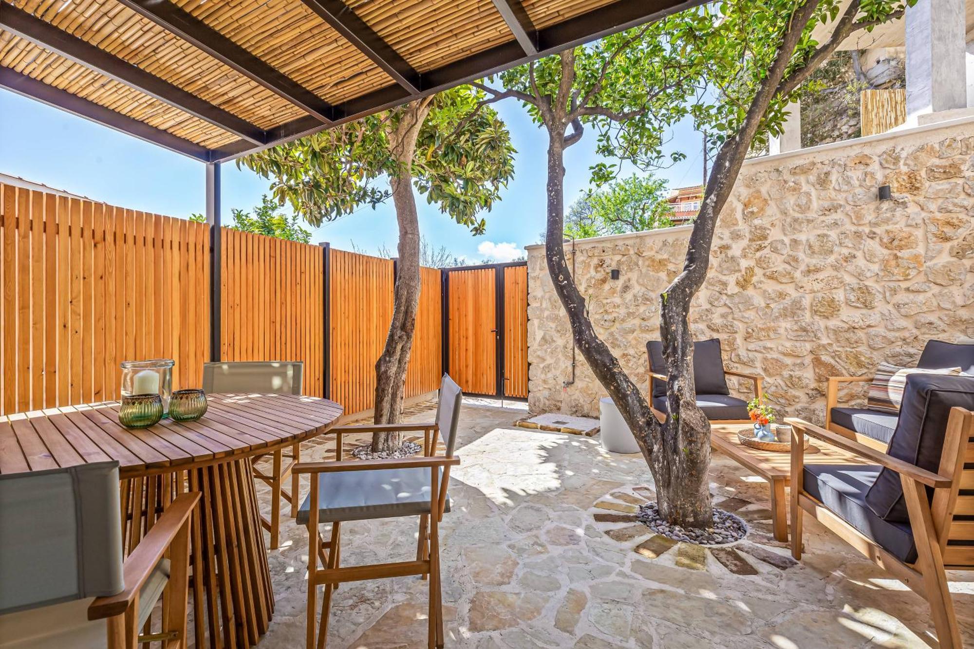 Courtyard Cottage Corfu Lákones Zewnętrze zdjęcie